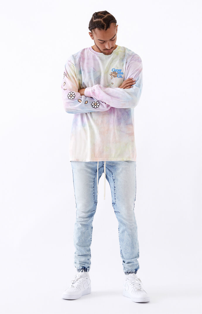 Light Indigo Denim Jogger Pants