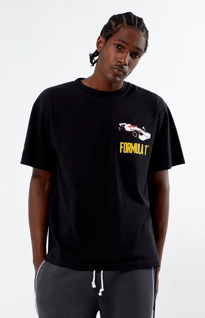 【YOURNUS】Aman Track Collar T-Shirt mens-champion-gray-air-force-