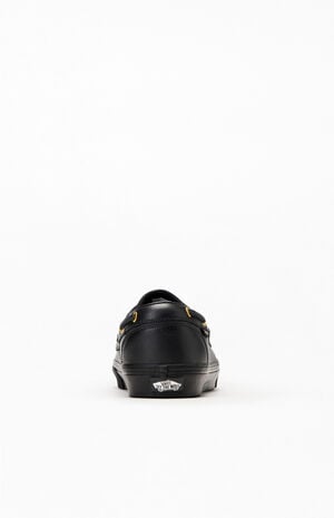 Black 2-Eyelet Boat Shoes image number 3