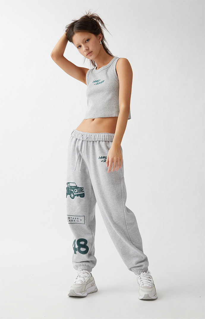 Grey sweatpants pacsun cheap