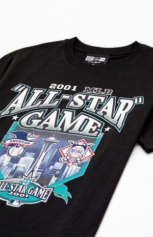 New Era Men's 2001 MLB All-Star Game T-Shirt in Black - Size Small