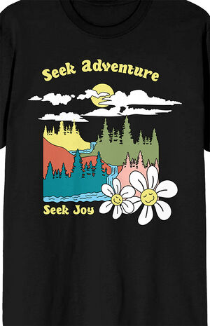 Positive Vibes Seek Adventure T-Shirt image number 2