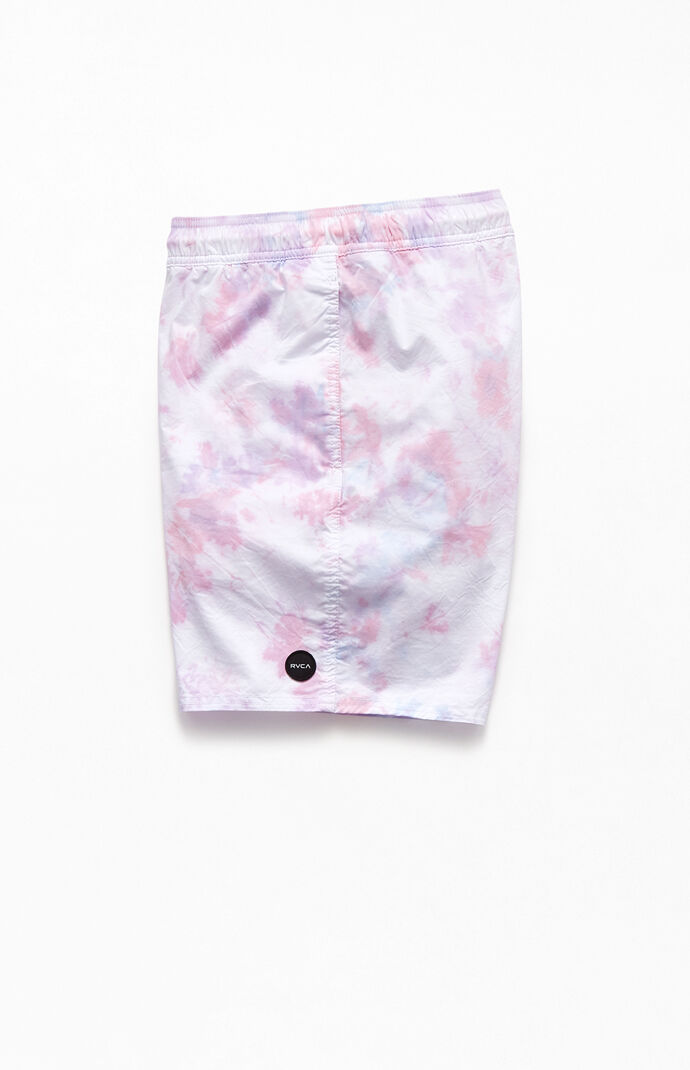 Tie-Dyed Manic 17" Swim Trunks