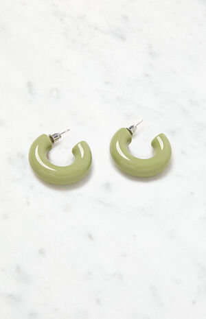Green Salma Earrings image number 4