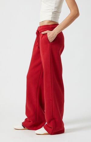 Big NY Applique Baggy Sweatpants image number 3