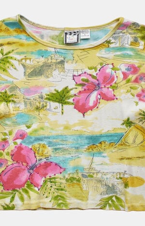 2000s Tropical Y2K Graphic Top image number 3