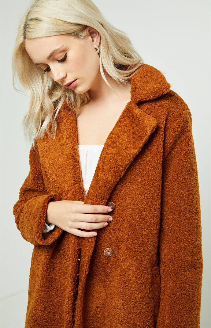 Game of Chance Shearling Coat