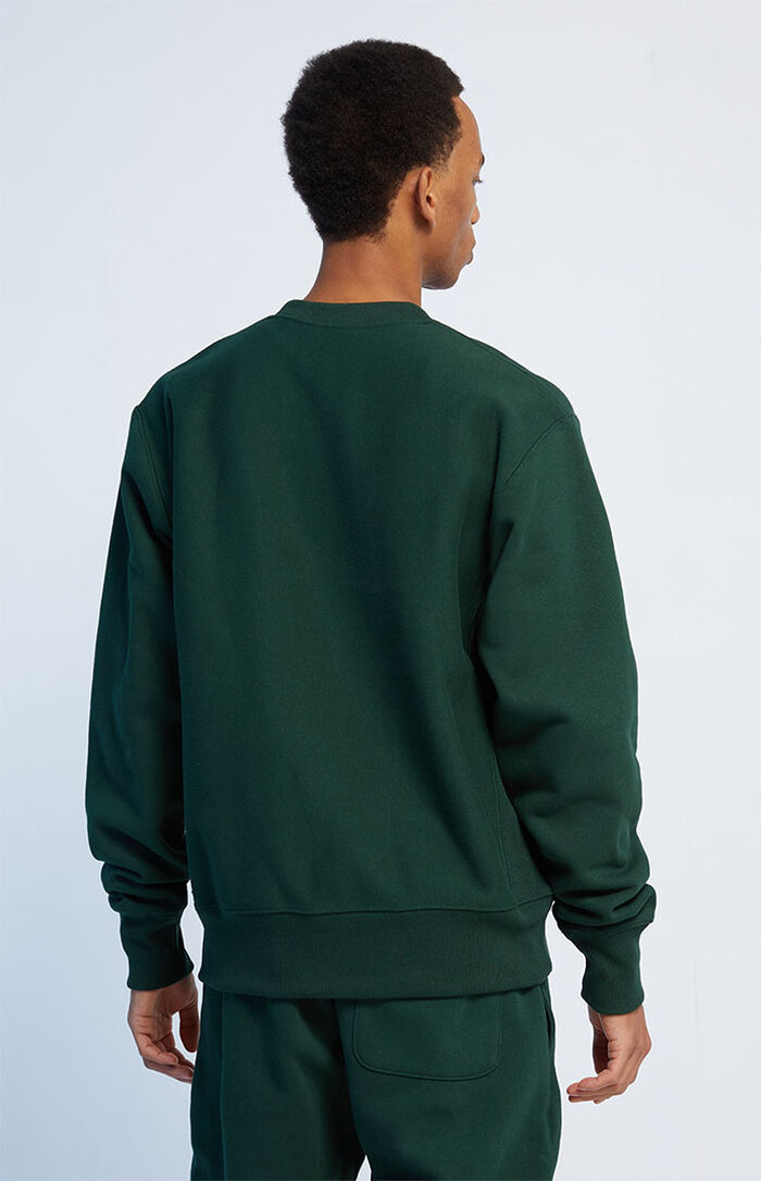 Champion Athletic Club Crest Crew Neck Sweatshirt PacSun