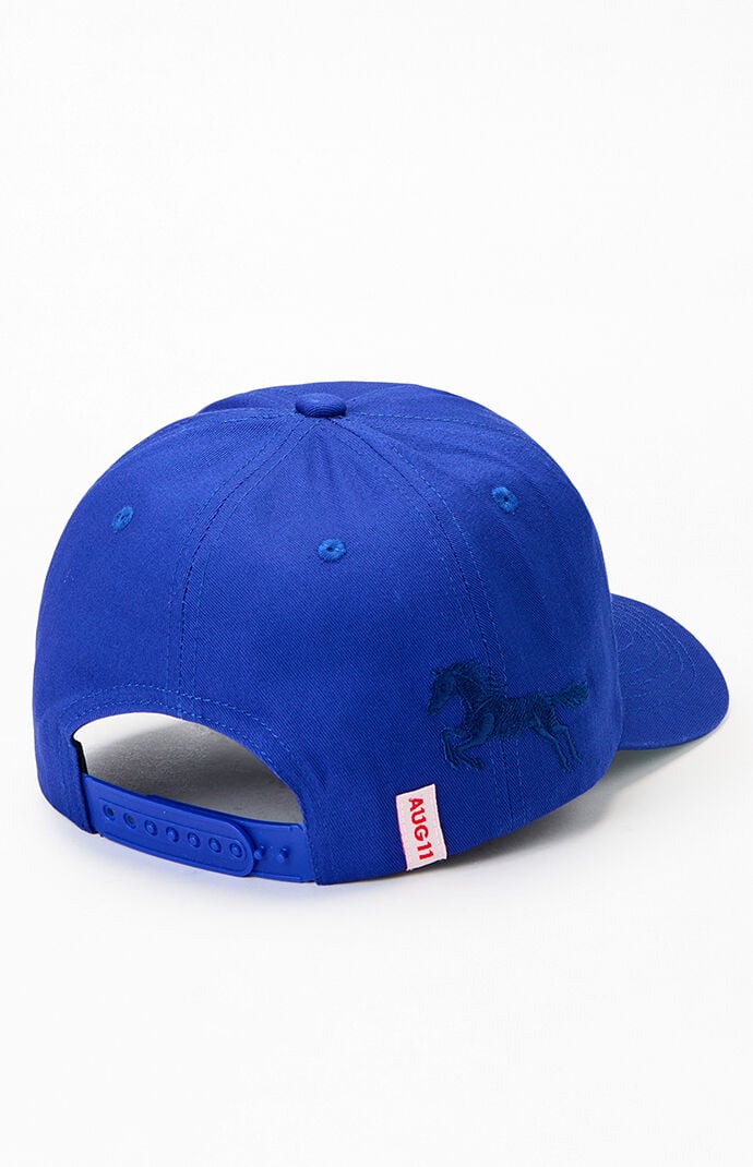 Aug11 Blue Lord Forgive Me Snapback Hat