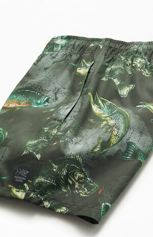 Bass Fishing 17" Swim Trunks Bass Fishing 17" Swim Trunks image number null