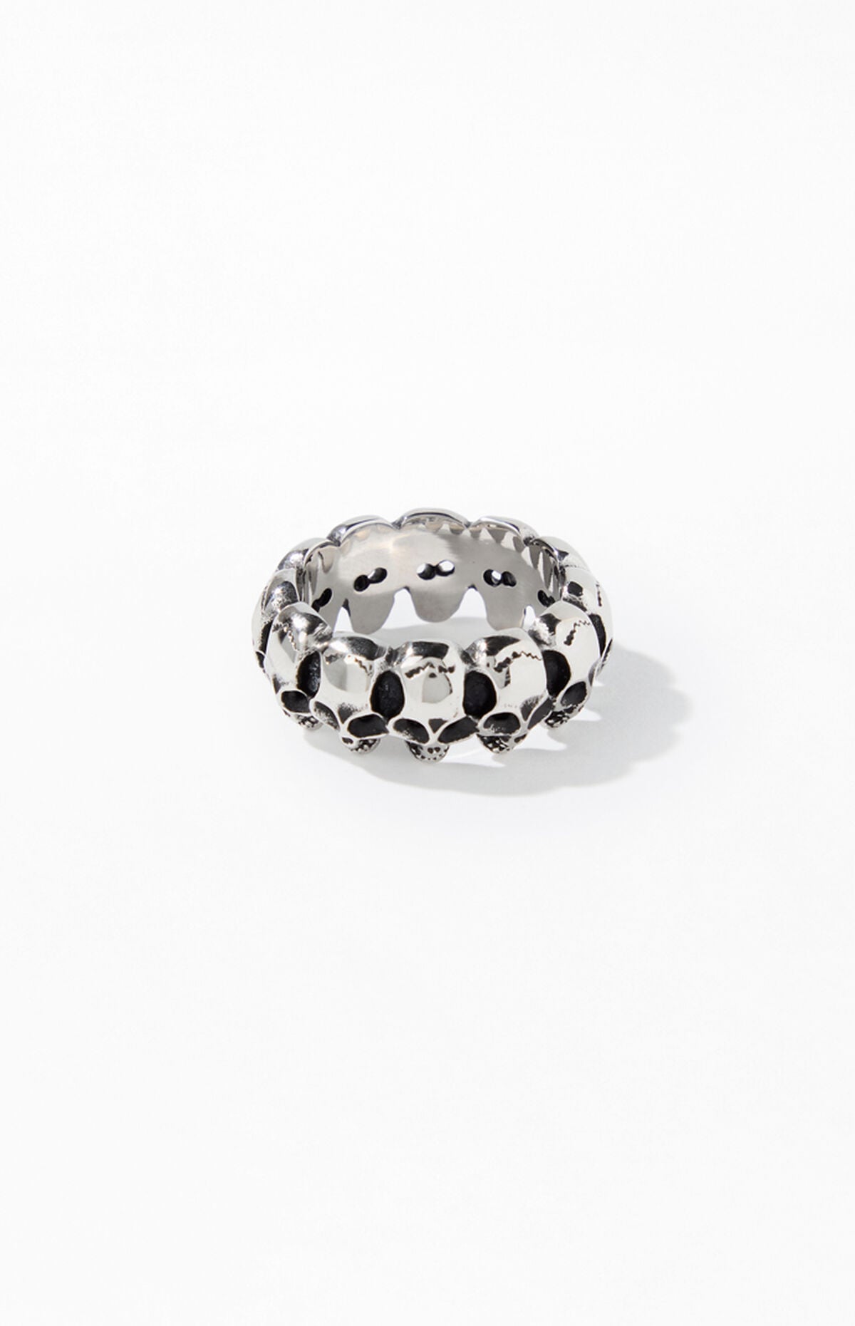 PacSun Skull & Bones Wrap Ring