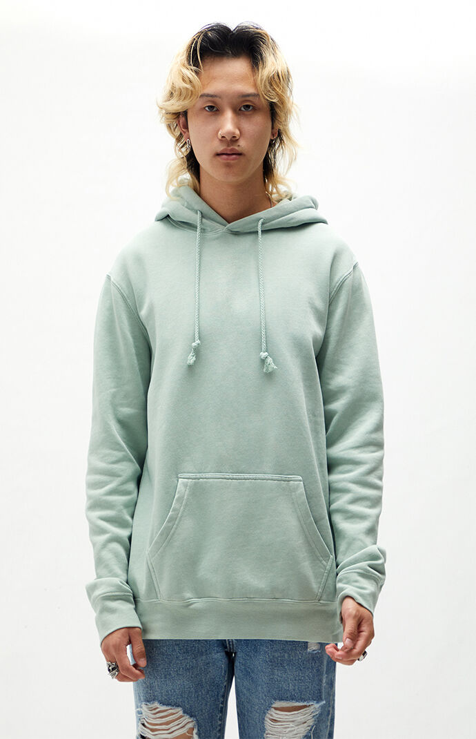 Blue champion hoodie pacsun cheap