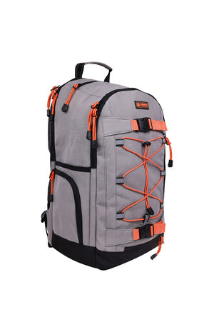 Gray Logo Ripstop Backpack image number 4