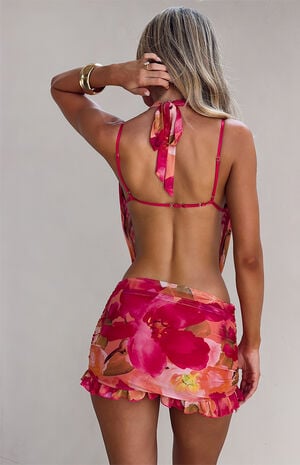 Jolia Floral Mini Dress image number 3