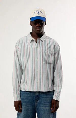 Noto Striped Long Sleeve Shirt image number 1