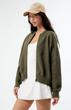 Cece Full Zip Bomber Jacket image number 3