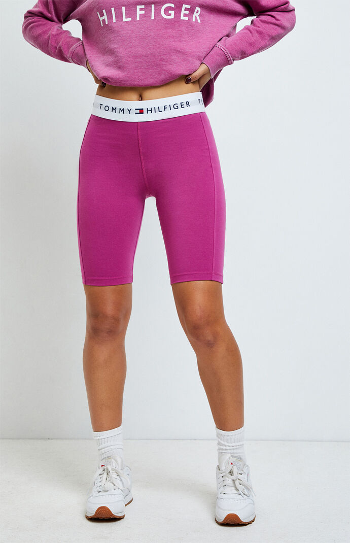 Tommy Hilfiger High Waisted Logo Bike 