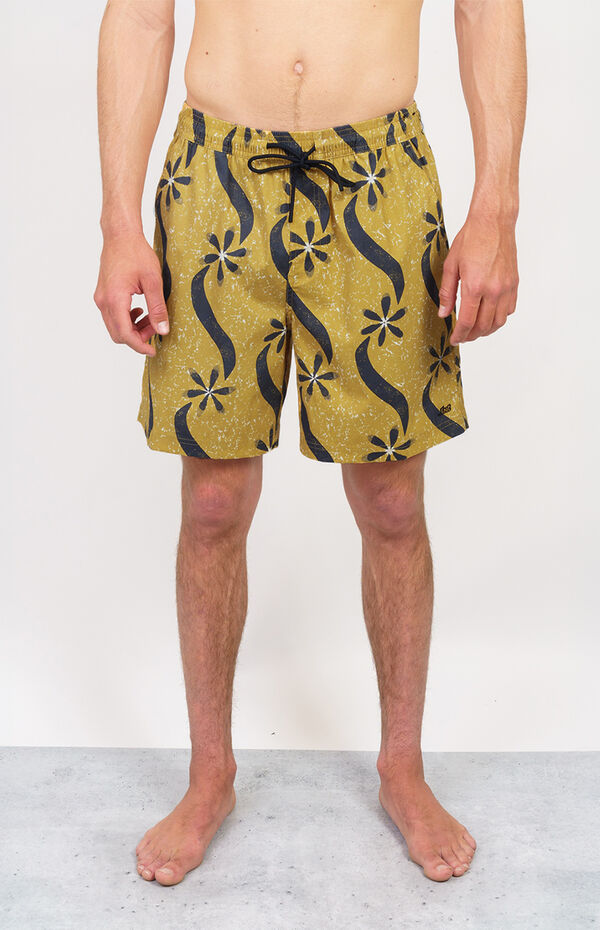 LOST Swash Chai Tea Swim Trunks