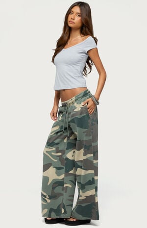 Calie Off Shoulder V Neck Top image number 4