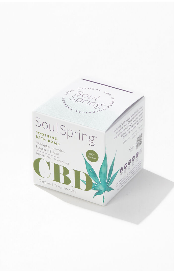 Soothing CBD Bath Bomb