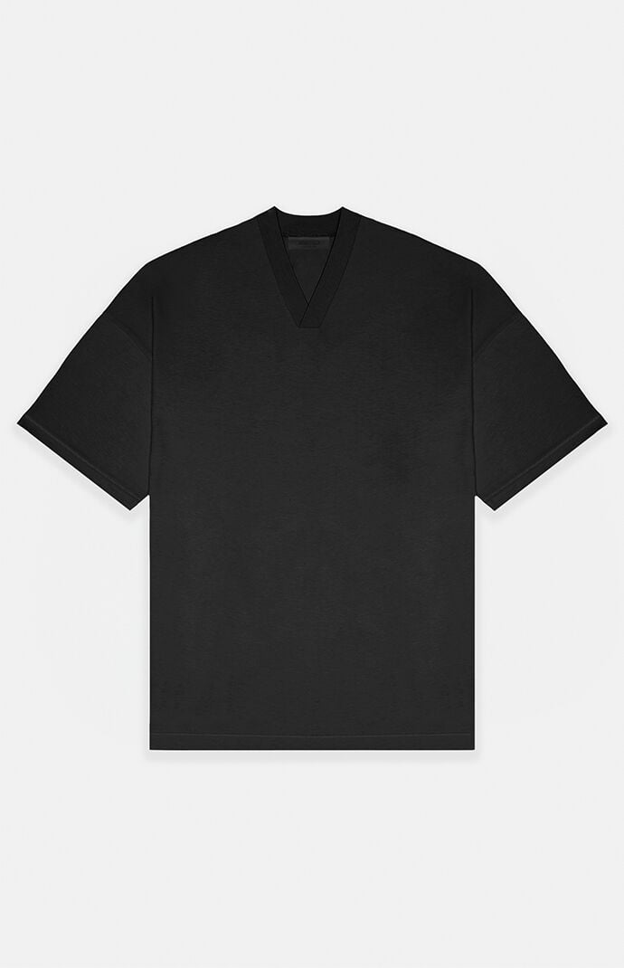 【本物新品保証】 Fear PacSun | T-Shirt V-Neck Black Essentials God of トップス