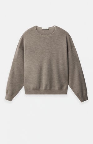 Homestead Heather Merino Wool Crew Neck Sweater