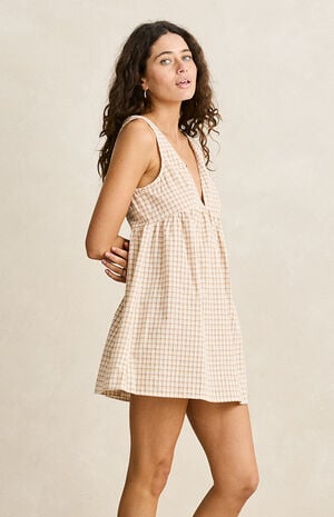 London Checker Mini Dress image number 4