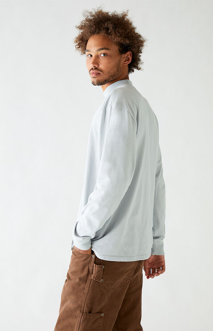 Bryan Mock Neck Long Sleeve T-Shirt