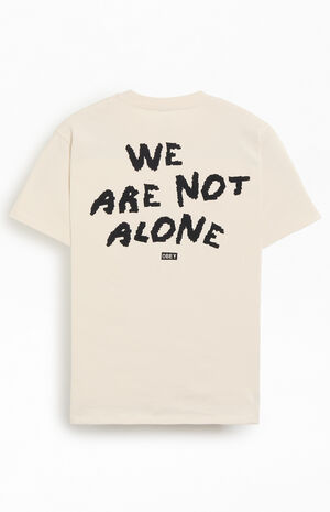 We Are Not Alone Heavyweight Boxy T-Shirt image number 2