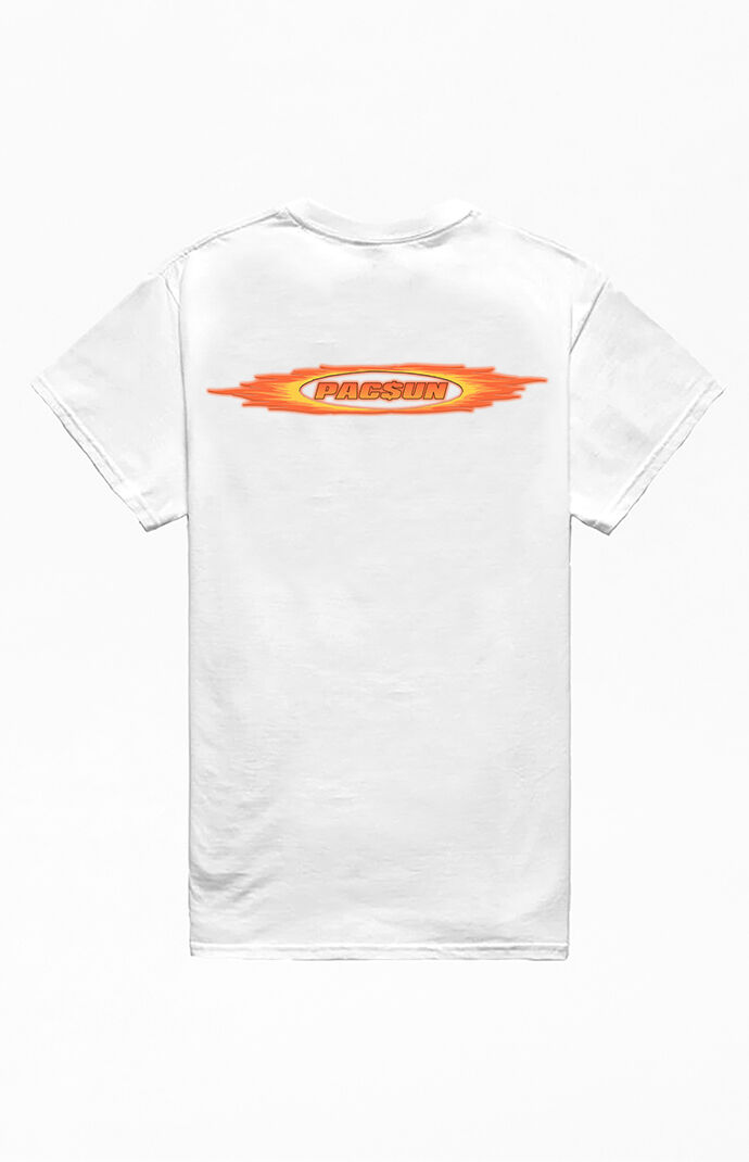 White Flames Logo T-Shirt