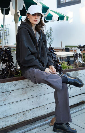 Black Full Zip Hoodie image number 4