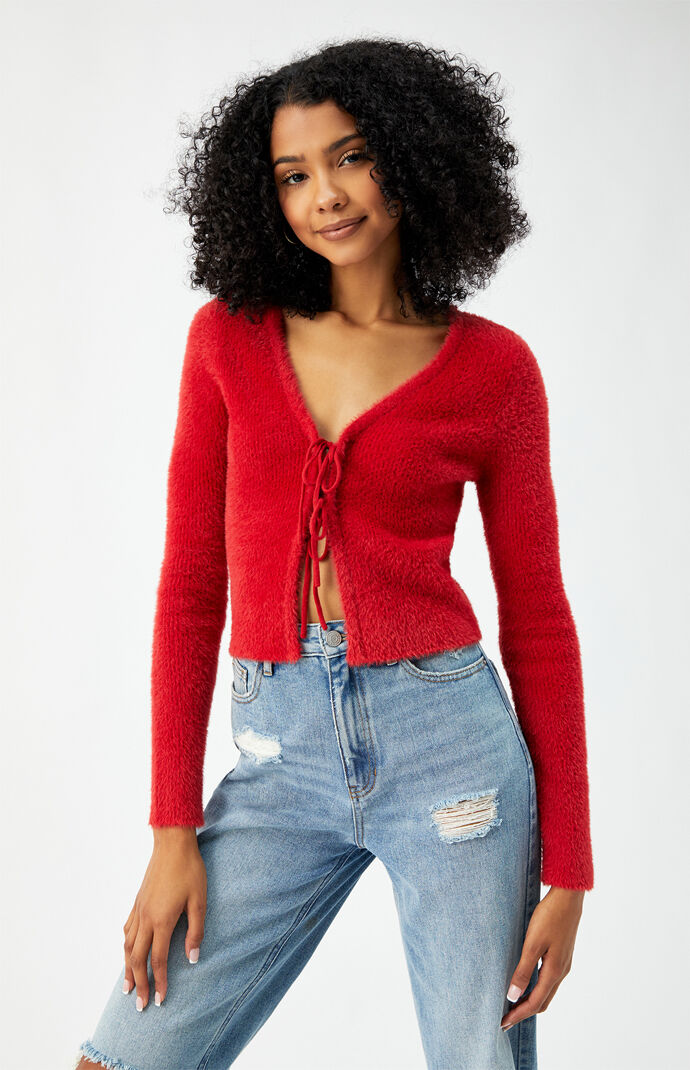 Tie Front Cardigan