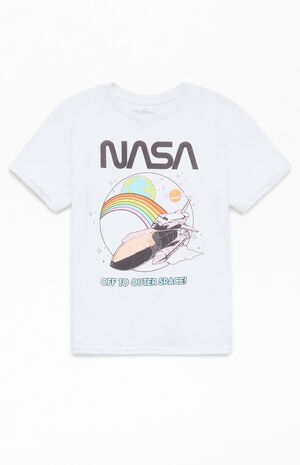Kids NASA Space Ship T-Shirt image number 1