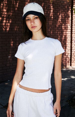 Heather Grey Emma Short Sleeve T-Shirt