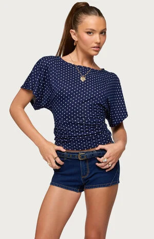 Abriana Ruched Waist Top image number 1