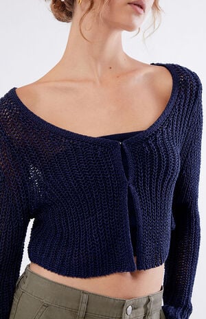 Hook-And-Eye Cardigan image number 3