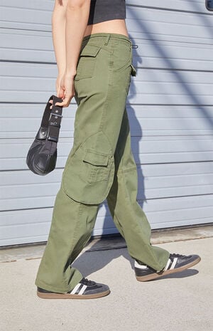 Green Kim Cargo Pants image number 3
