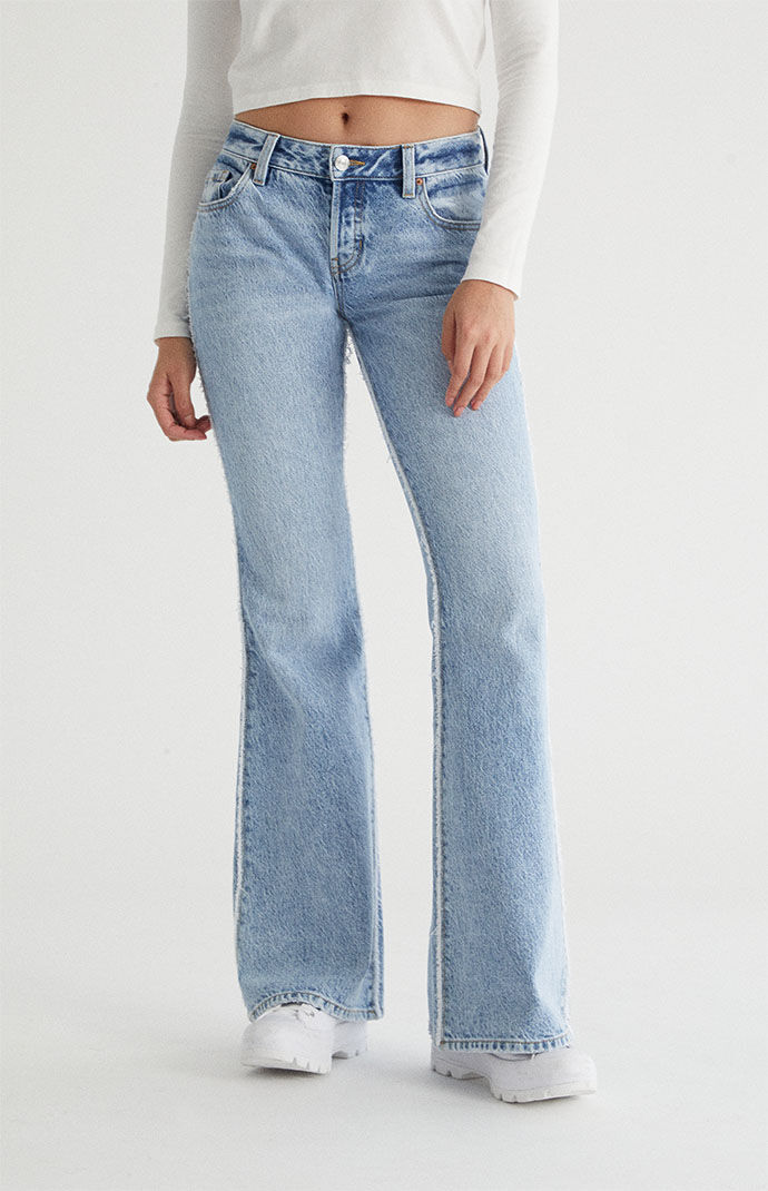 Pacsun side stripe jeans discount