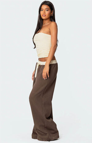 Fifi Gathered Strapless Top image number 5