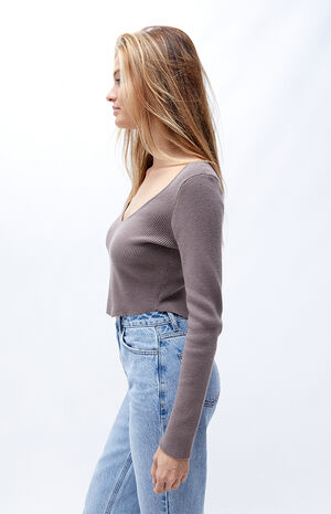 Woodland V-Neck Sweater image number 2