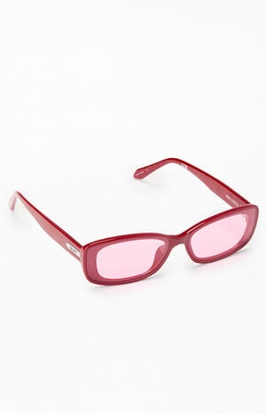 Vibe Check Narrow Rectangle Sunglasses image number 1