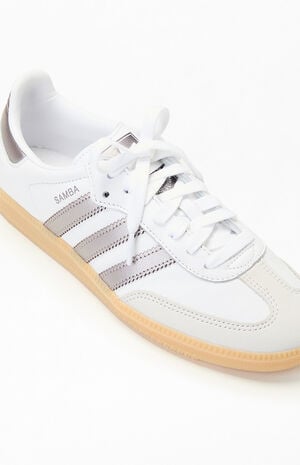 Women's White Samba OG Sneakers image number 6