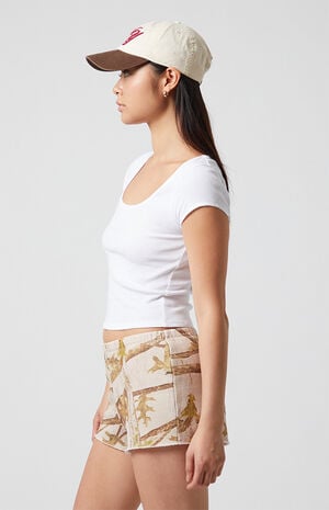 Camo Flow Sweat Shorts image number 4