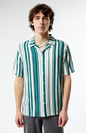 Dillon Striped Camp Shirt image number 1