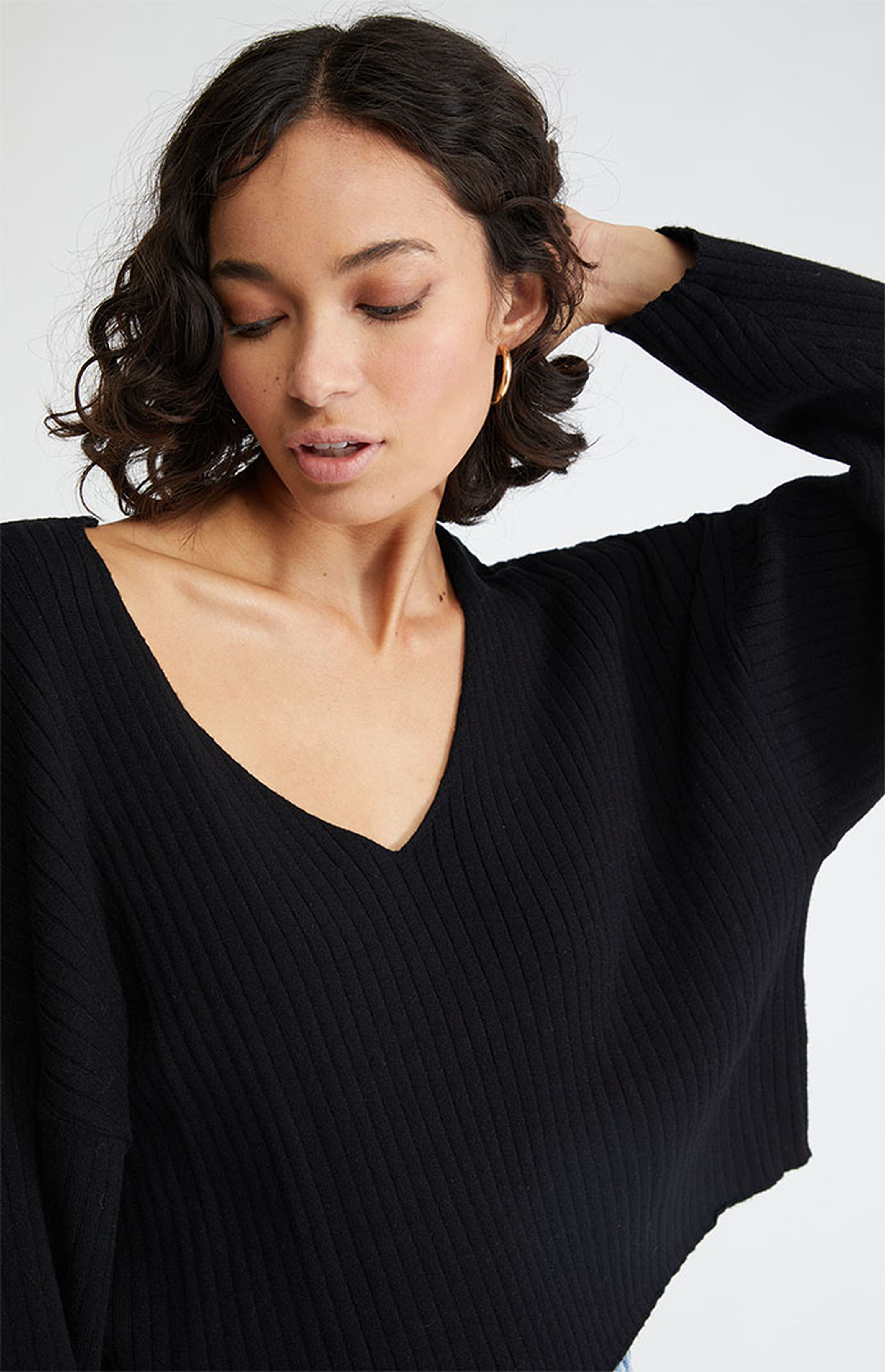 LA Hearts Easy VNeck Sweater PacSun