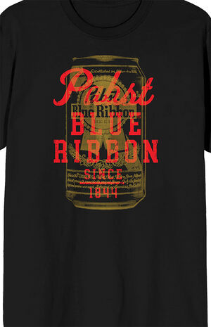 Pabst Blue Ribbon Foaming T-Shirt image number 2