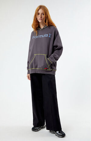 x PacSun Eco Racer Hoodie image number 3