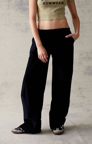 Micro Corduroy Wide Leg Pants image number 1
