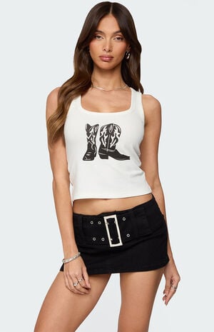 Cowboy Boots Tank Top image number 1