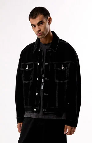 Black Downtown Jean Jacket image number 1